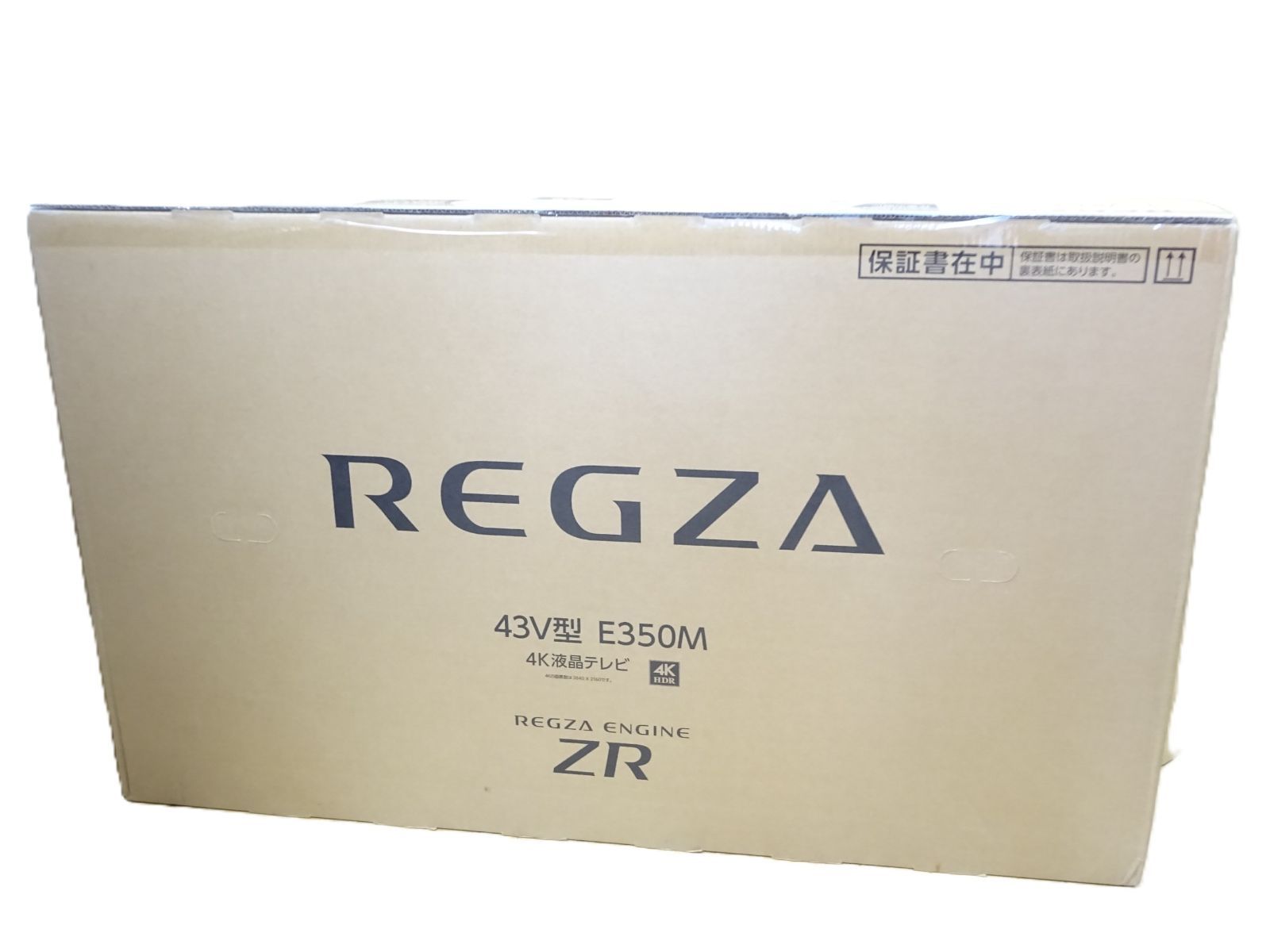 製 ♥ REGZA レグザ 43E350M 43V型 4K液晶テレビ 未開封 TOSHIBA 東芝