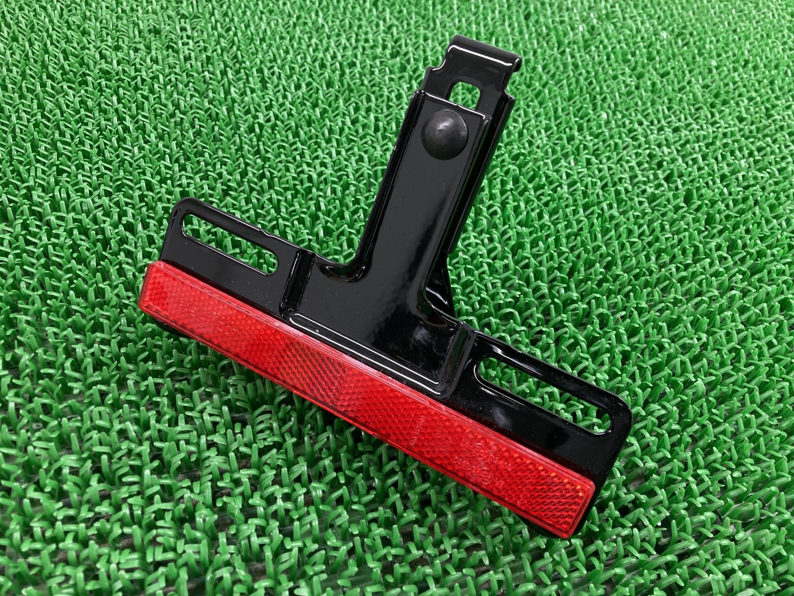 ナンバーステー ハーレー 純正 中古 バイク 部品 リフレクター ライセンスホルダー ブラケット コンディション良好 ソフテイル ダイナ