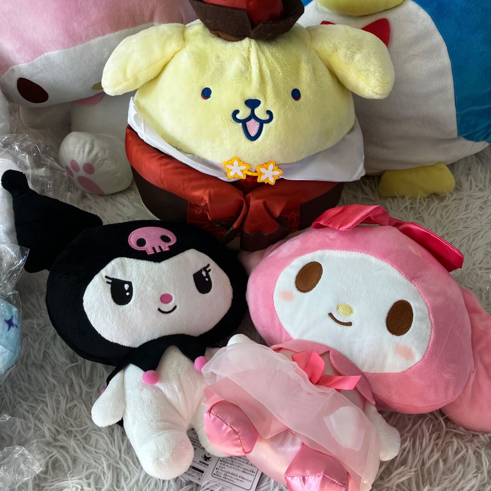 サンリオぬいぐるみ 超大量25個まとめ売り タグ付き　新品未使用品 メルカリ便 サンリオ ぬいぐるみ 大量まとめ売り 未開封多数 新品未使用