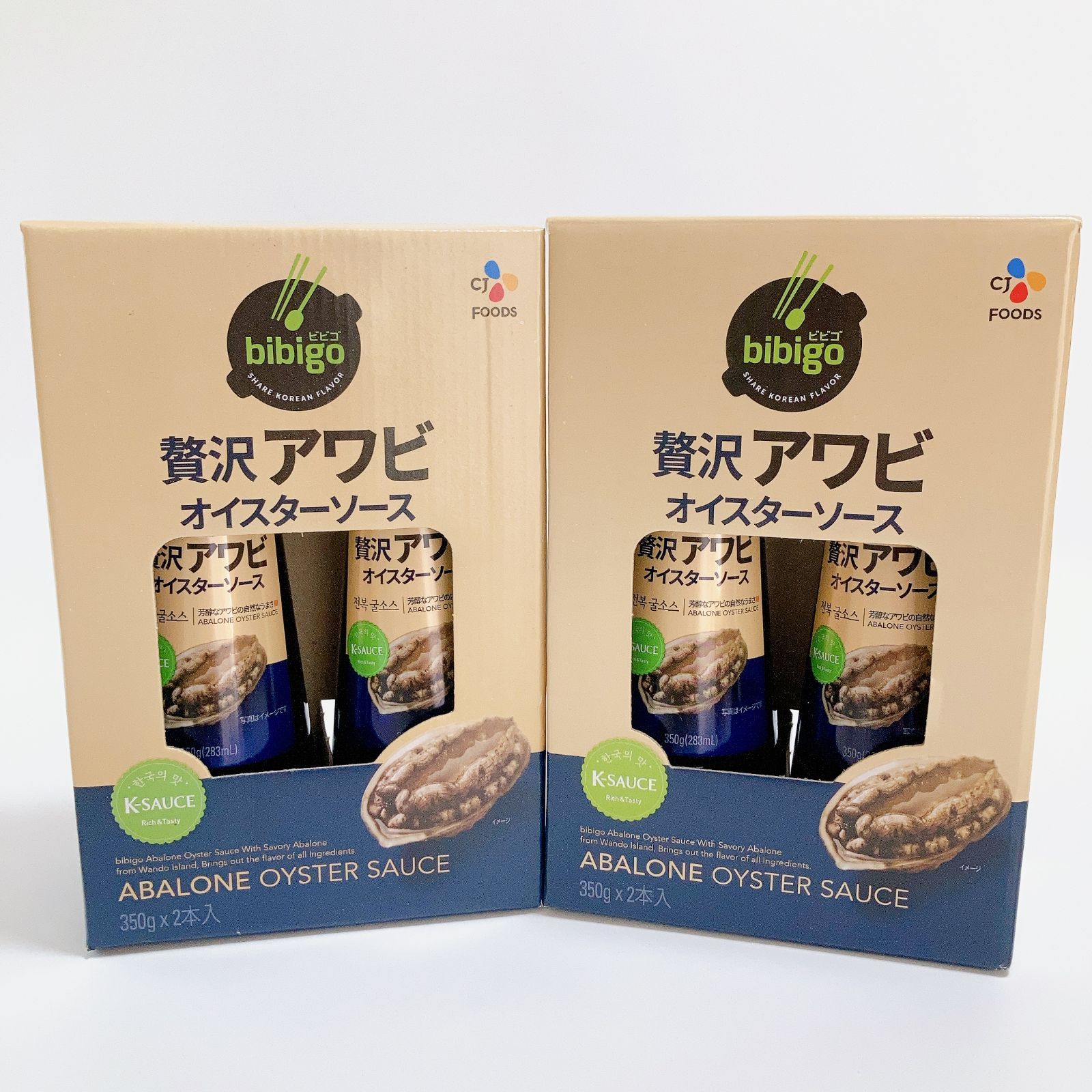 コストコ 贅沢アワビオイスターソース 350g☓2本 韓国 海鮮 - 食品