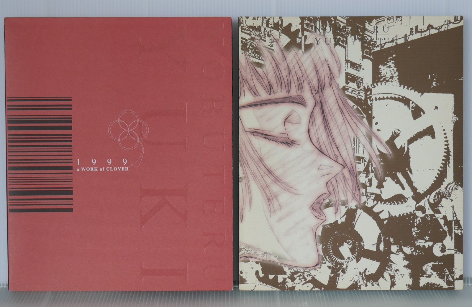 結城信輝 1999 a WORK of CLOVER 原画集　CLAMP 結城信輝 1999 a WORK of CLOVER 原画集 CLAMP Yahoo!オークション