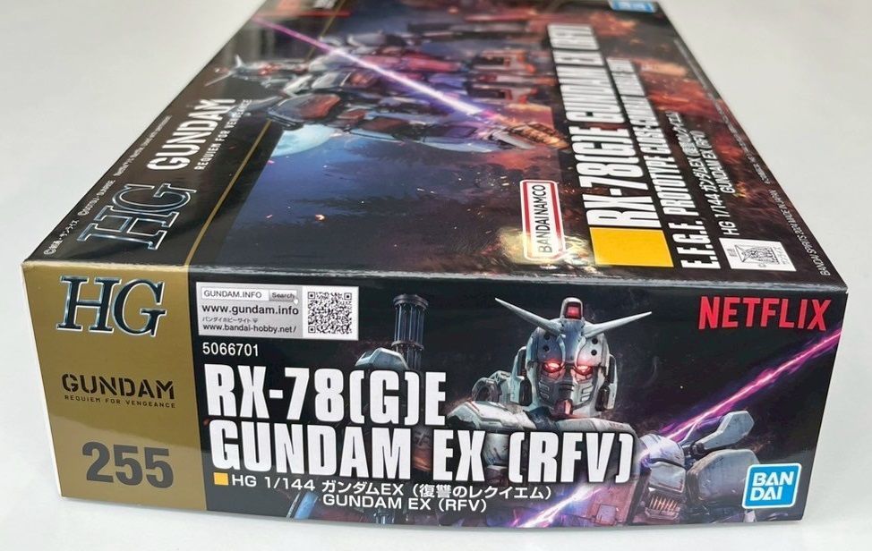 HG1/144 ガンダムEX（ 復讐のレクイエム ）RX-78(G)E GUNDAM EX