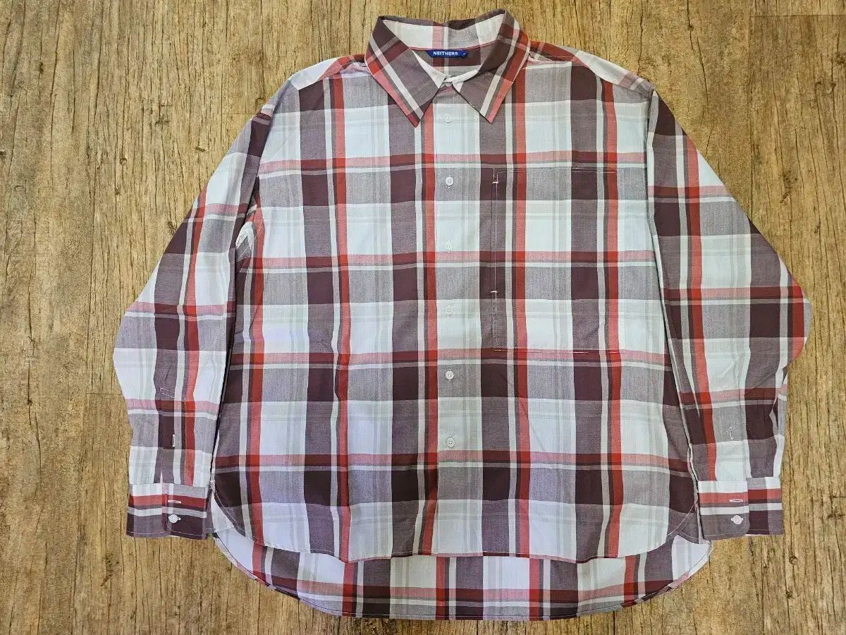 NEITHERS ネイダス チェック 長袖 シャツ