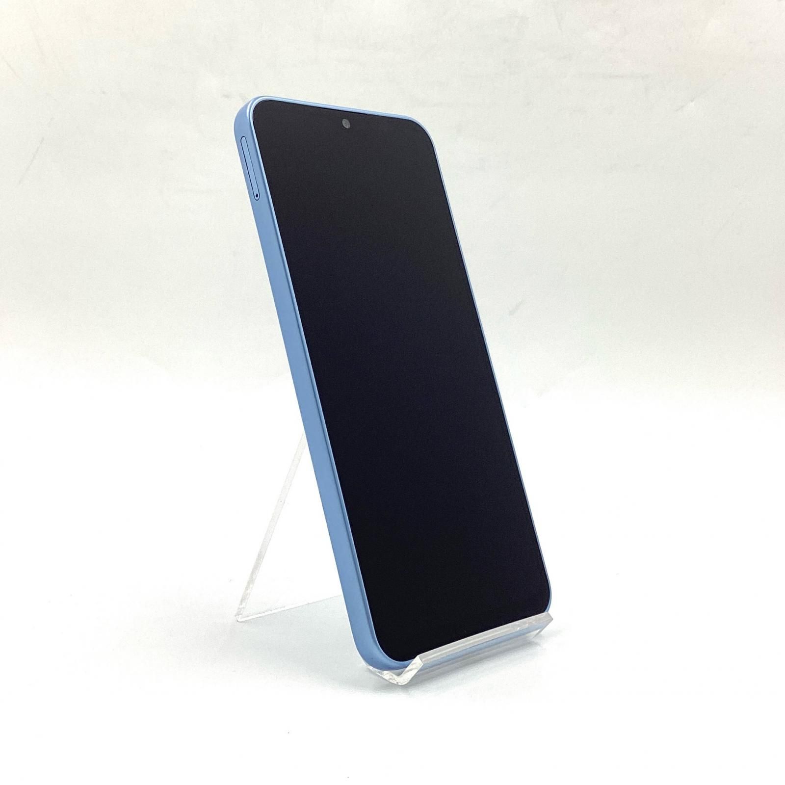 全額返金保証】【最速発送】ZTE Libero 5G IV 128GB ブルー Softbank 