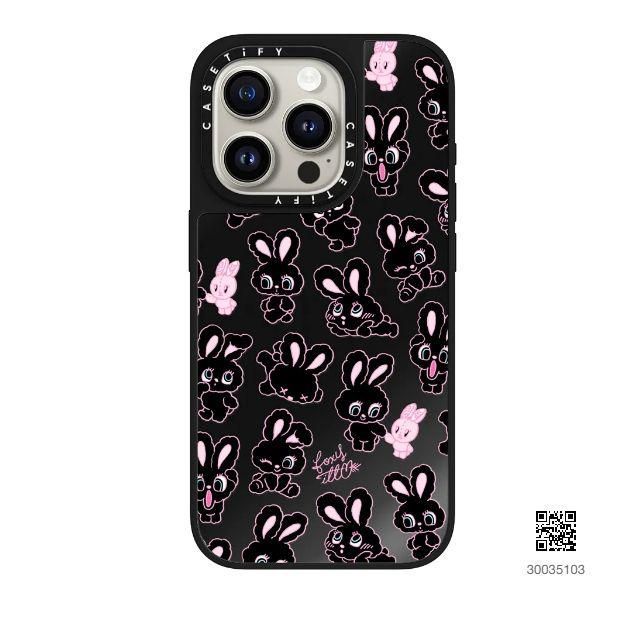 CASETIFY Black Bunnies iphoneケース