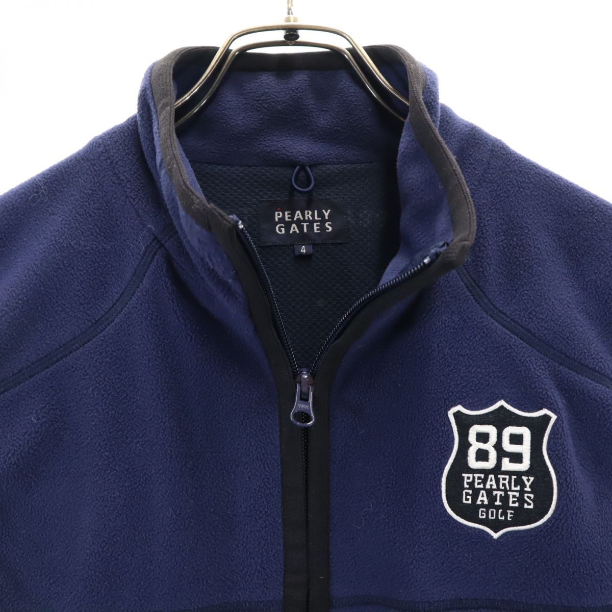 Pearly Gates フリースベスト サイズ5 ネイビー ☆ テックスブリッド