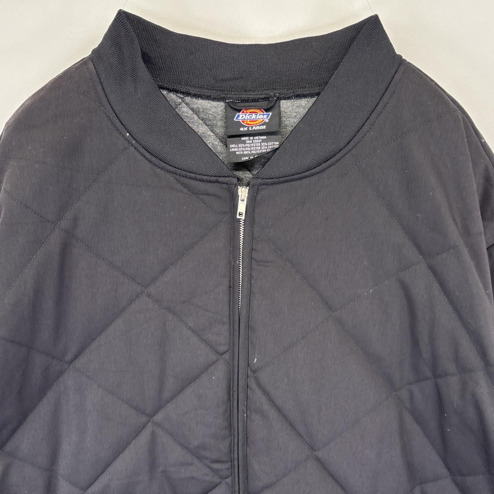 USA古着90's Dickies中綿ワークジャケットパーカー 裏キルティング 古着 ディッキーズ Dickies ジャケット 中綿 キルティング