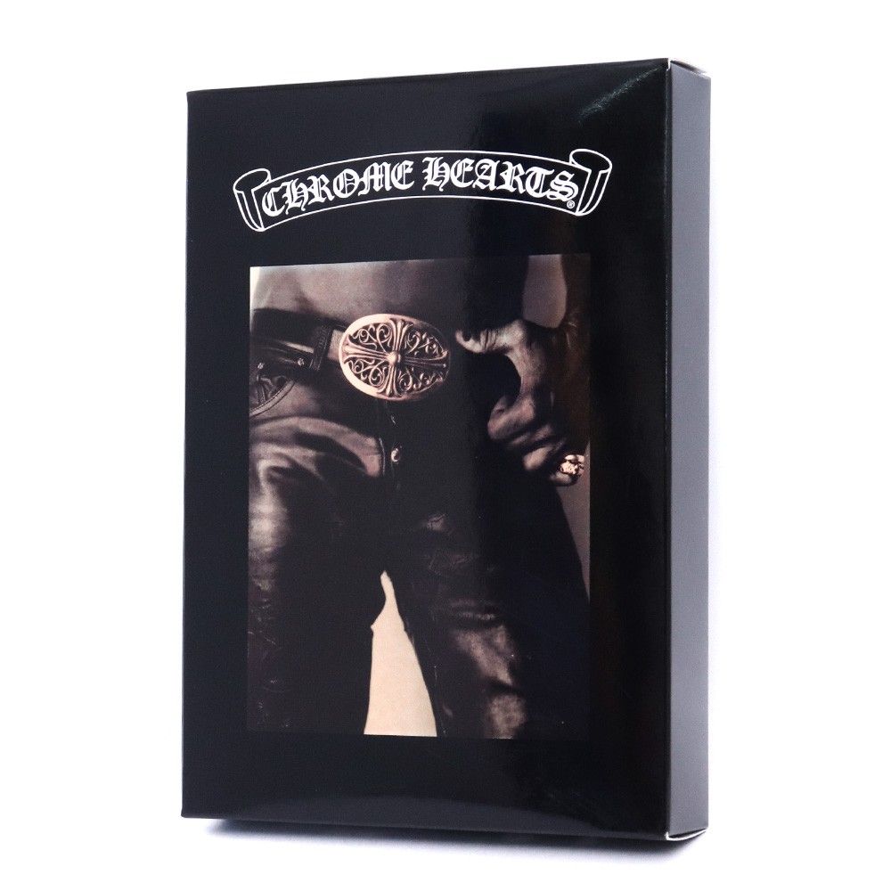 ♥ CHROME HEARTS グリッパーショーツ 前あき Lサイズ グレーモク CH1181