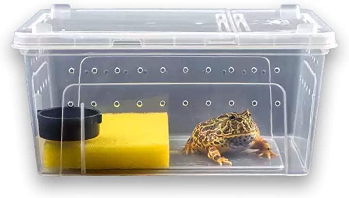 爬虫類ケージ　ひーろーチャコくん専用 シンプルチョコ 爬虫類飼育ケース ケージ 透明 蓋付き 両開き