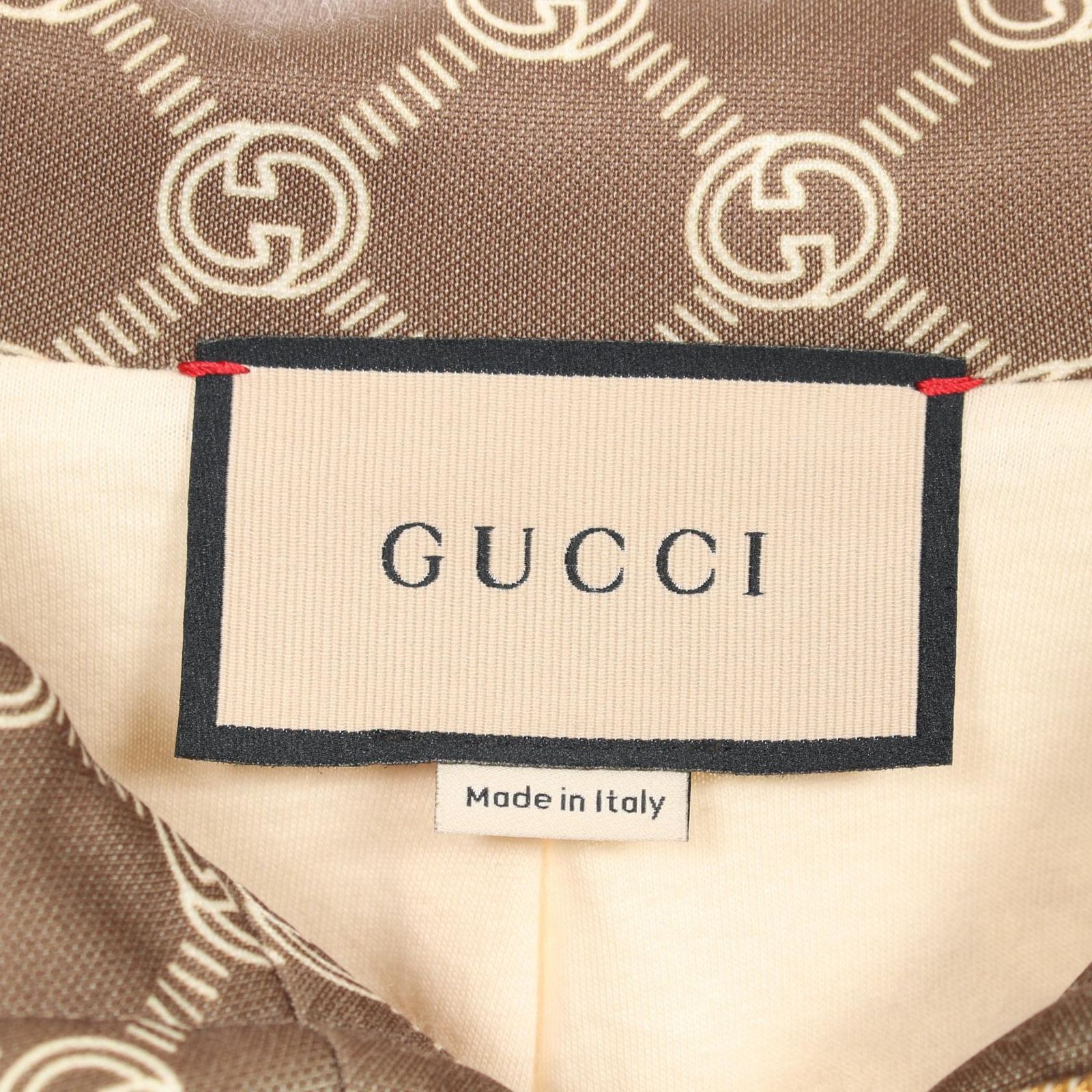 グッチ GUCCI ブルゾン インターロッキングG シェリーライン 671495 