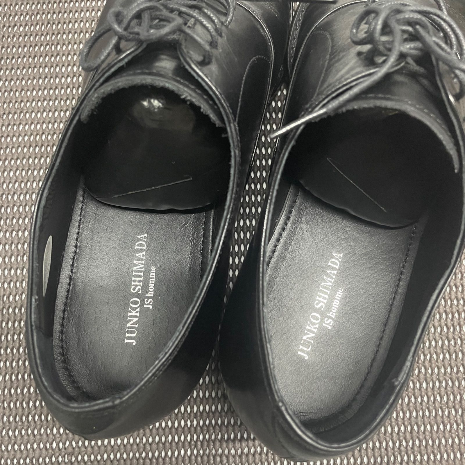 【JUNKO SHIMADA JS homme】高級ライン　新品未使用品 金のスーツ 紺シャドー スリム JUNKO SHIMADA JS homme ブ