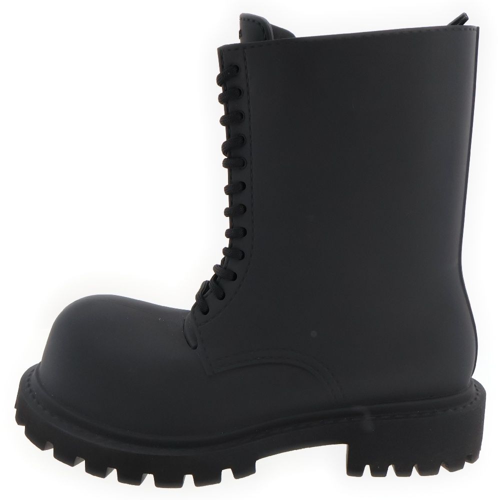 BALENCIAGA (バレンシアガ) 23AW STEROID BOOTS ステロイド ロングブーツ ブラック 717807 - メルカリ