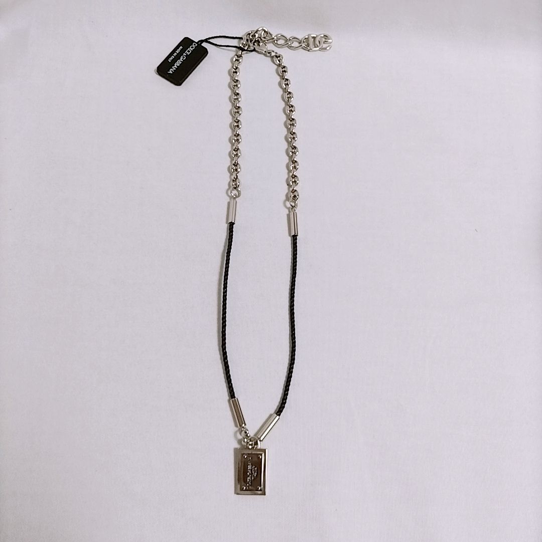 DOLCE AND GABBANA マリーナ コード ネックレス 新品未使用】Dolce & Gabbana コードネックレス マリーナ