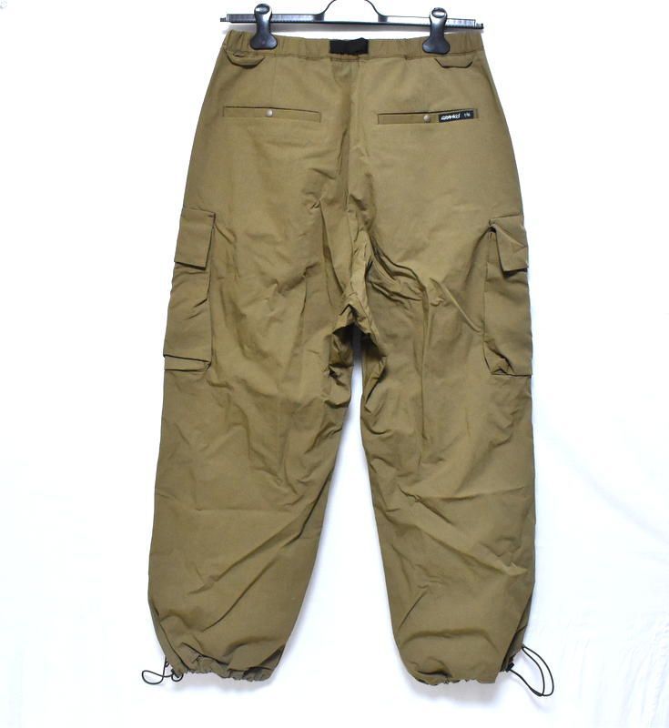新品 Gramicci × F/CE. TECHNICAL CARGO WIDE PANT L ブラウン系 