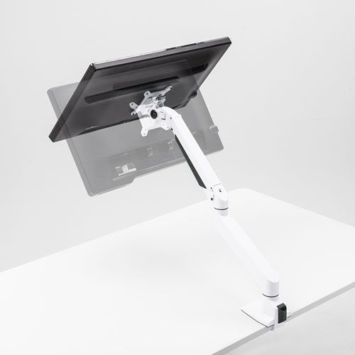 サンワサプライ 水平垂直多関節液晶モニターアーム ホワイト CR-LA1301WN2 WWW_MEBLE-SODAR_PL