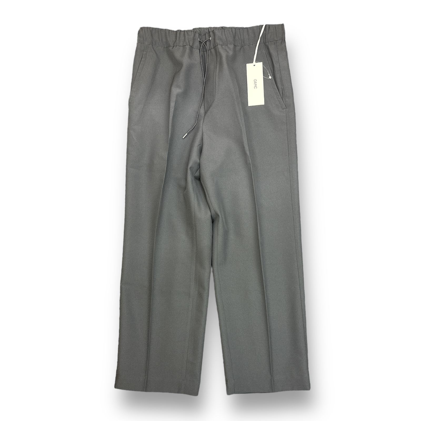 OAMC BASE PANTS 定価66550円 A28OAU48 ポリエステル イージー ベース パンツ ブラック メンズ  オーエーエムシー【中古】4-1007M∞