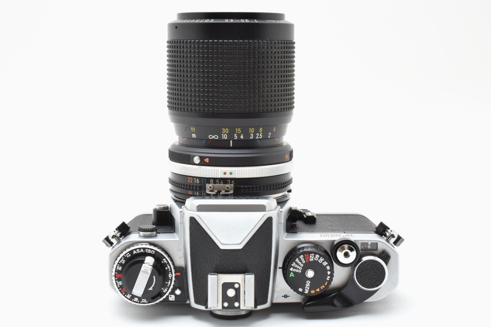 5042 【美品】 Nikon FE2 Silver / Ai-s Zoom Nikkor 35-105mm