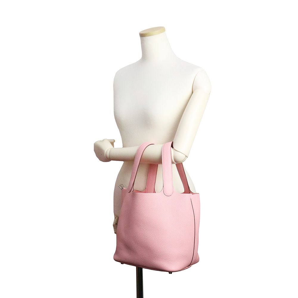 【HERMES】ピコタンロック 22 クレマンスレザー ハンドバッグ HERMES （未使用 展示品）エルメス ピコタンロック 22 MM