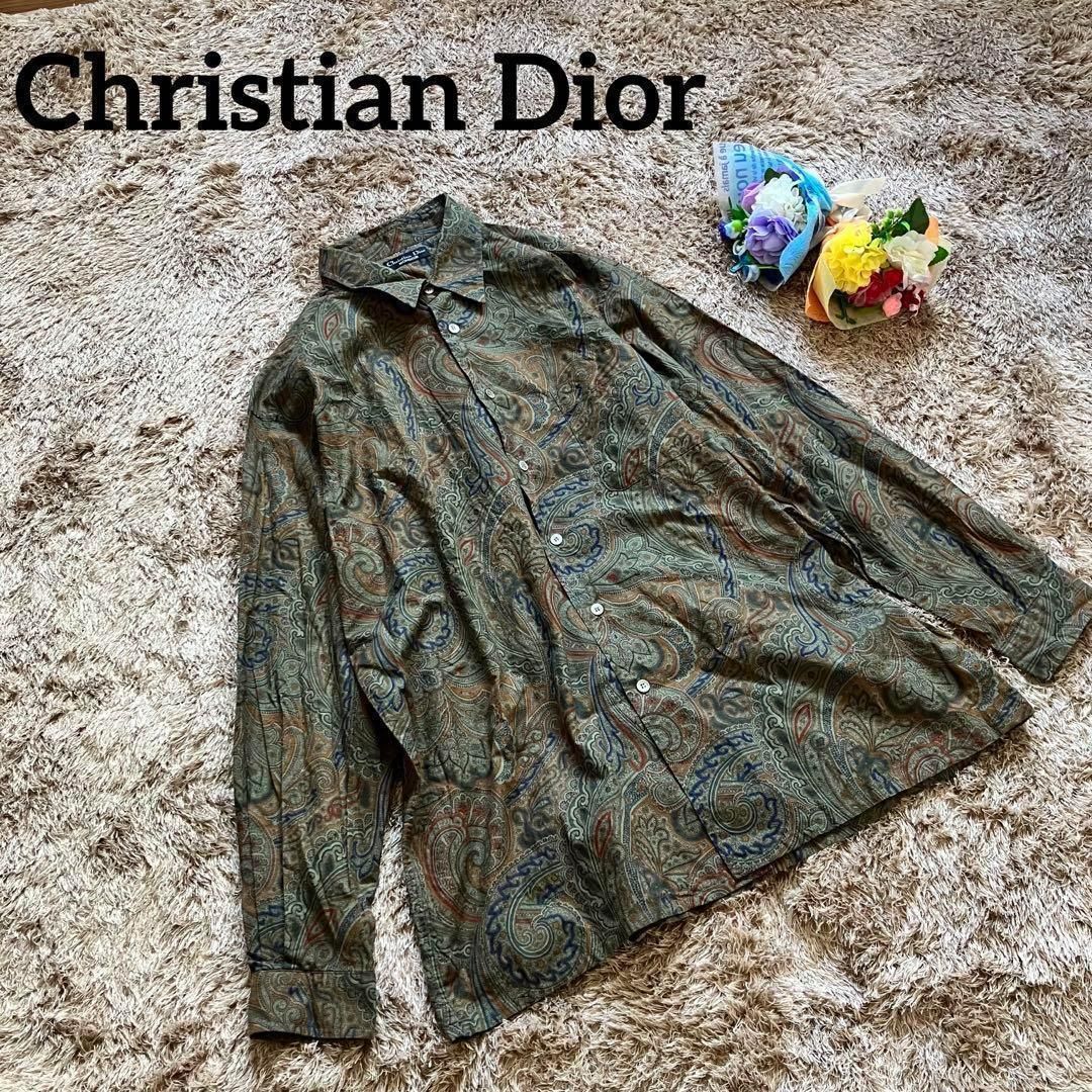 31％割引 希少！Christian Dior クリスチャンディオール ペイズリー柄