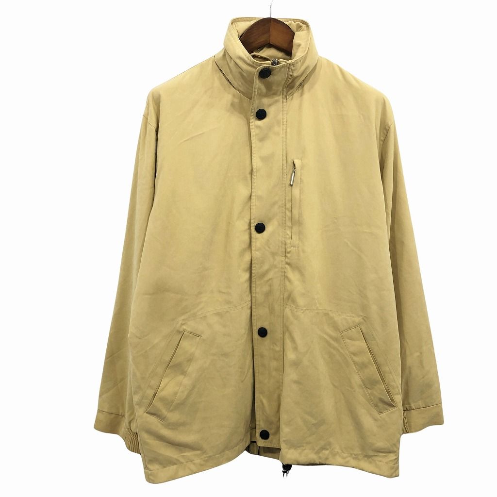 MARCEL BATTISTON ミドル コート スムースポリ マスタード (メンズ XL相当) 中古 古着 P0715