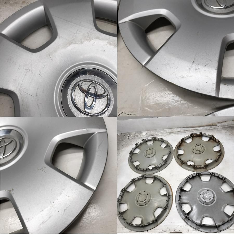 TOYOTAハイエース200系15インチ純正鉄チンホイールとホイールカバーセット TOYOTAハイエース200系15インチ純正鉄チンホイールとホイールカバー