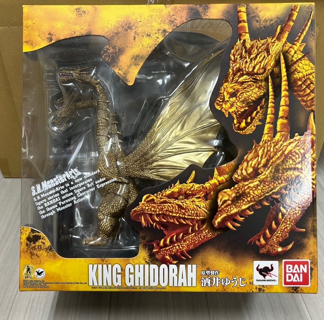 S.H.MonsterArts(モンスターアーツ) キングギドラ ゴジラvsキングギドラ 完成品 可動フィギュア　初版