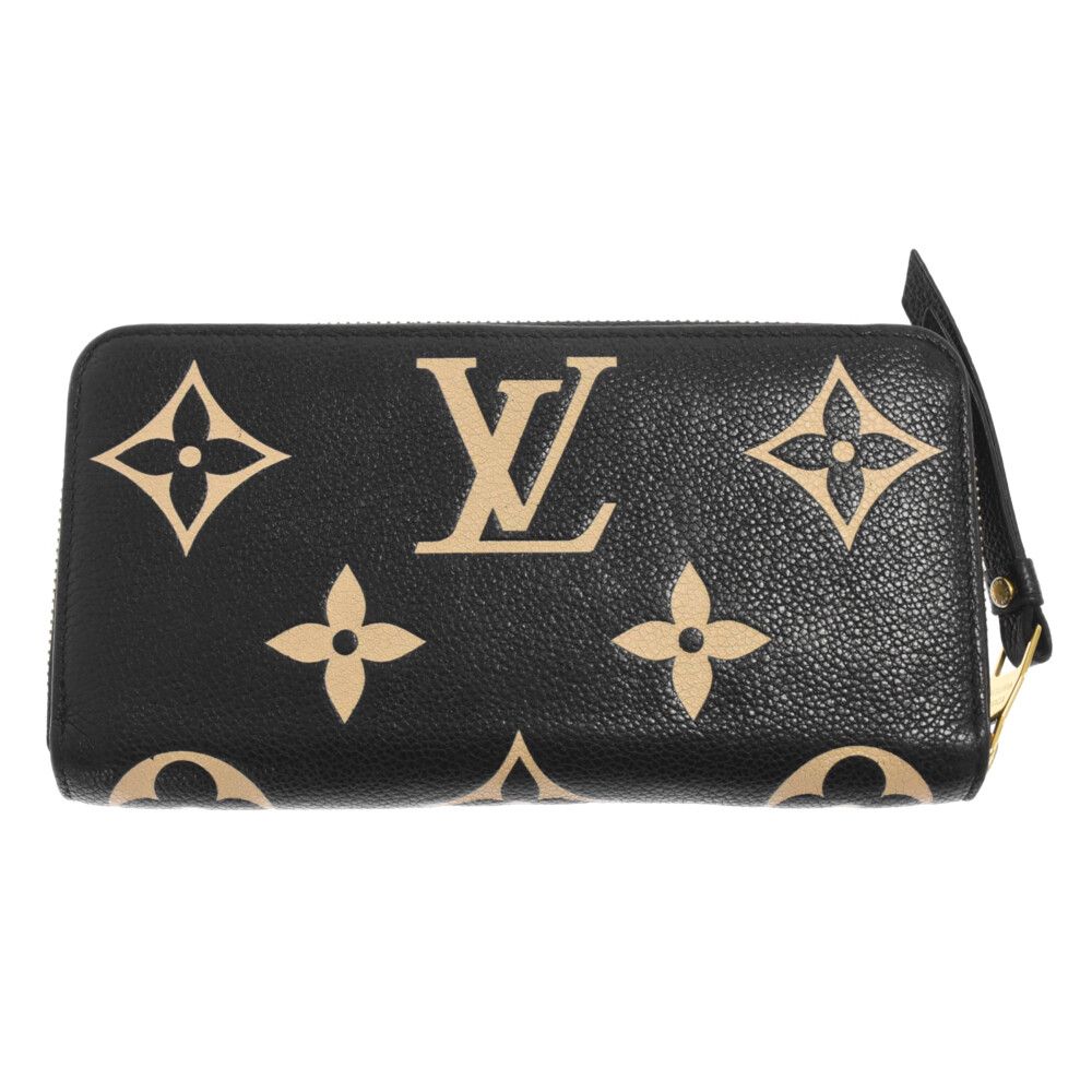 LOUIS VUITTON (ルイヴィトン) モノグラムアンプラント ジッピーウォレット ラウンドファスナー 長財布 レザー ICチップ M80481  - メルカリ