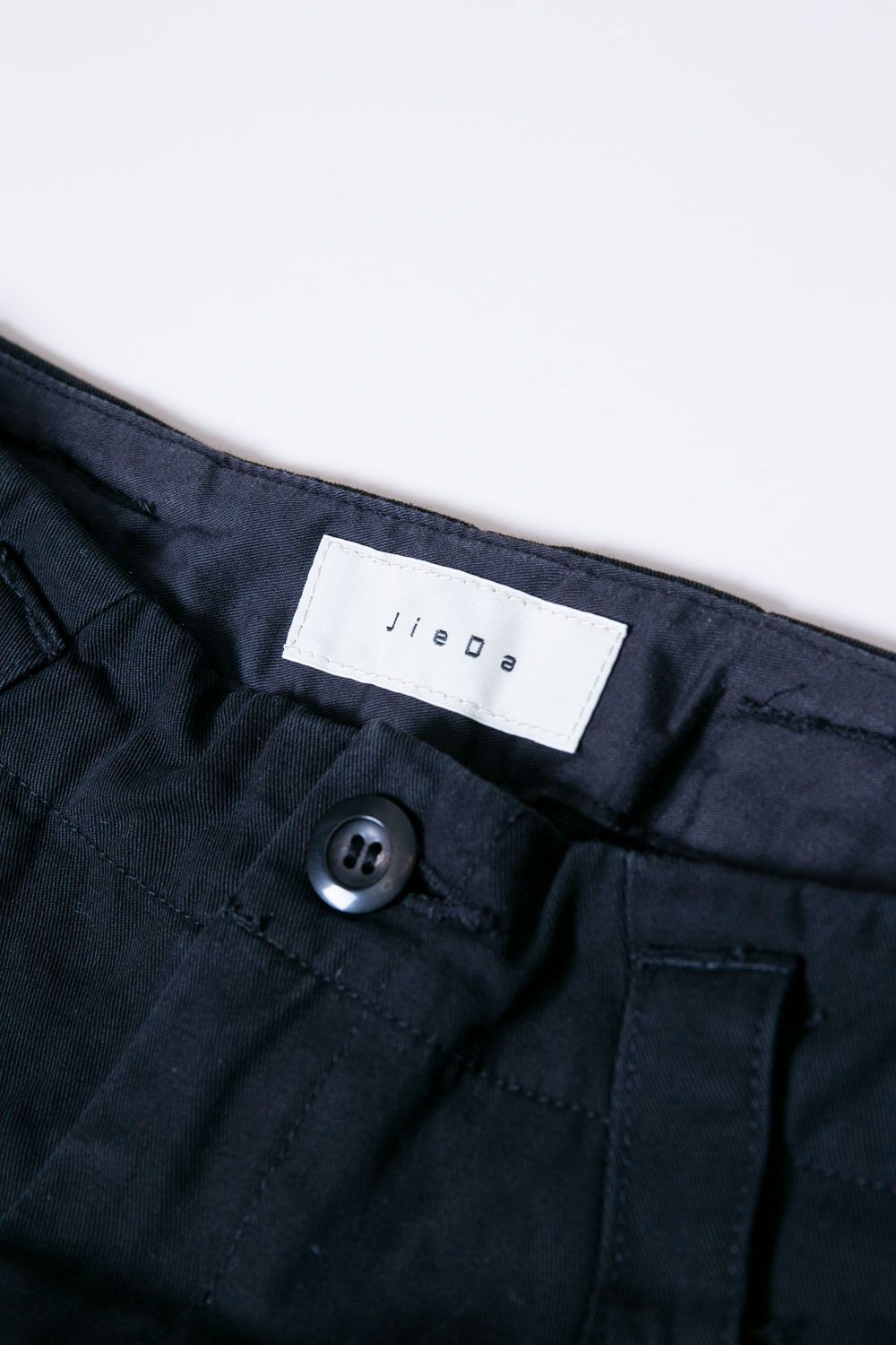 JieDa 19ss COTTON GABARDINE セットアップ 黒 - スーツ