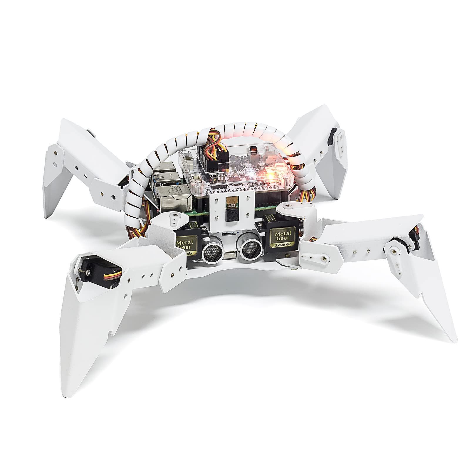 SunFounder Spider ロボットキット for Raspberry Pi 4 B 3 B+