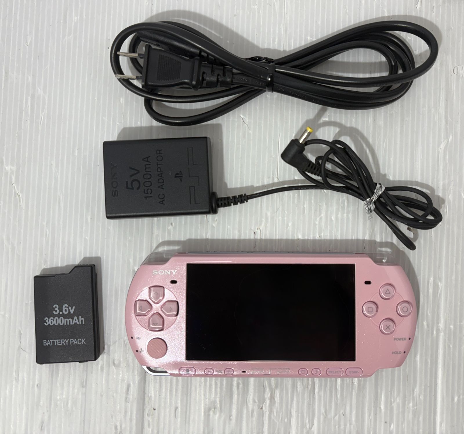 【極美品・完動品】PSP-3000 ブロッサムピンク　すぐに遊べるセット PSP3000 ブロッサムピンク すぐに遊べるセット 5553 PlayStation