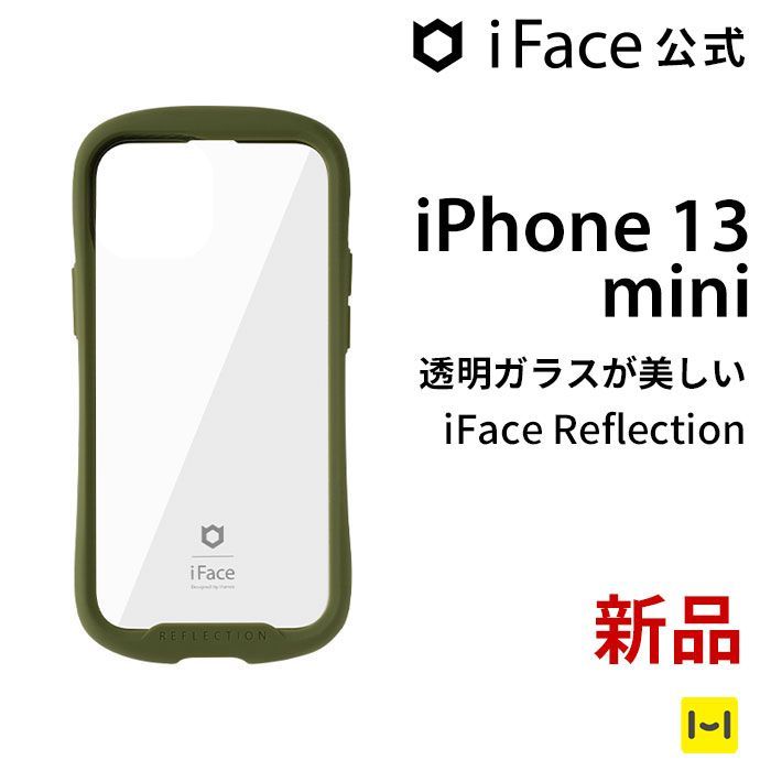 iPhone13mini カーキ iFace Reflection クリアケース - メルカリ