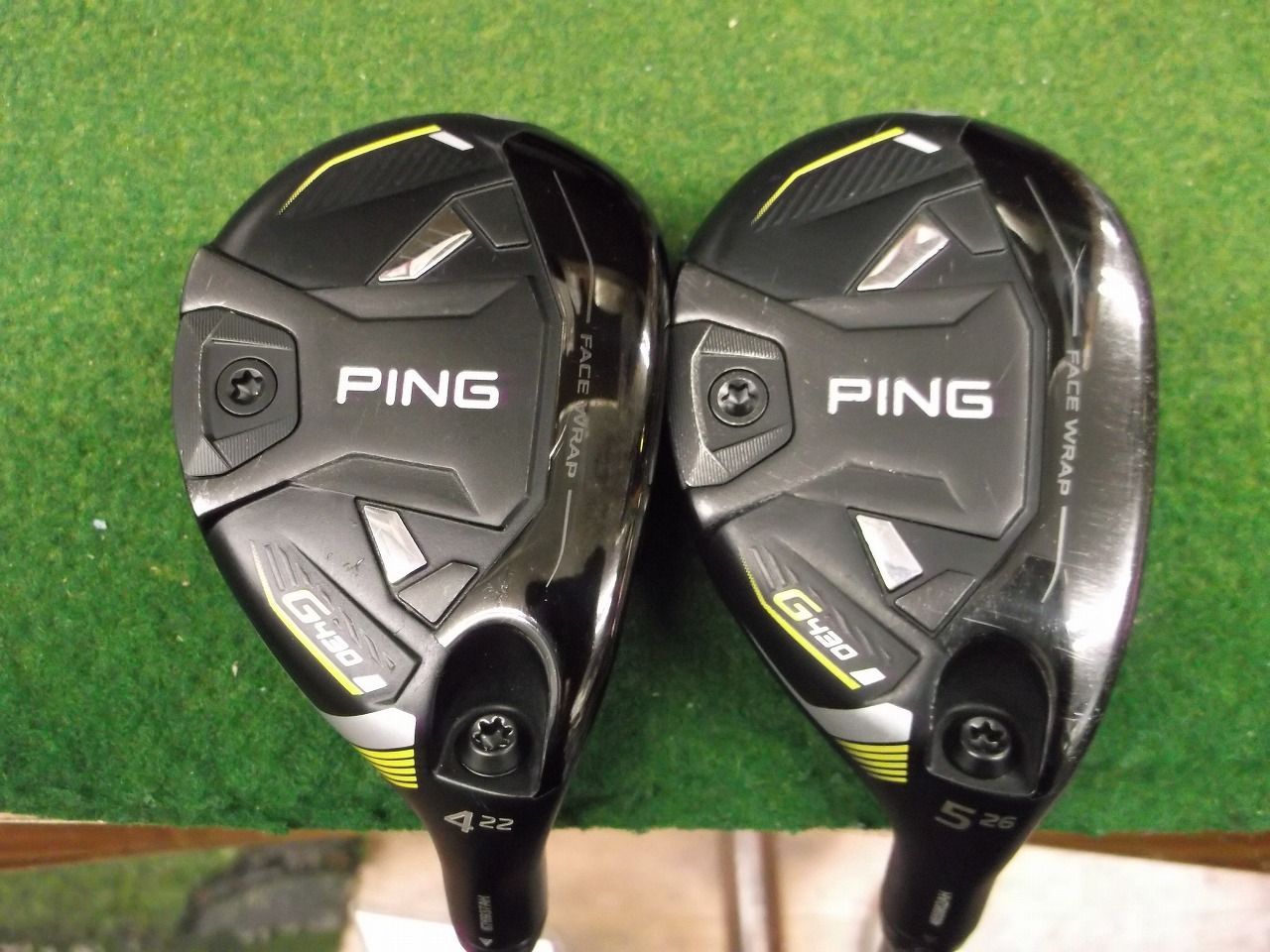 3718 G430 HYBRID #4+＃5 ALTA J CB BLACK S カバー有 セット