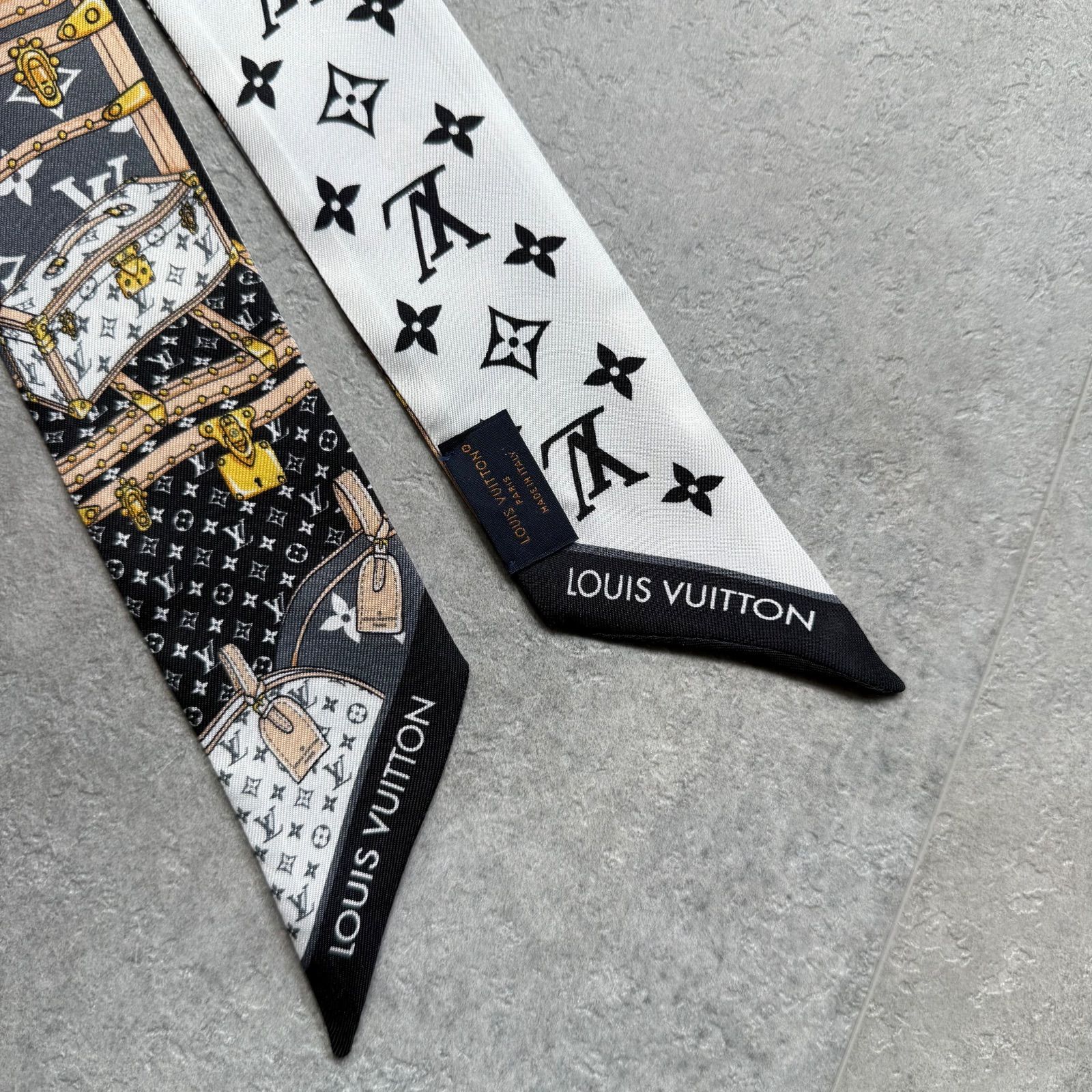 美品 LOUIS VUITTON ルイヴィトン ツイリー M76442 バンドー BB レッツ  