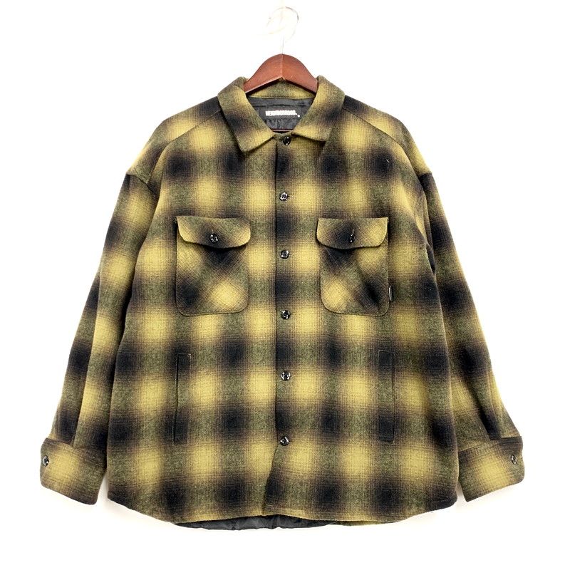 メンズ NEIGHBORHOOD ネイバーフッド 20AW FADE W-SHIRT.LS 202SINH-SHM02 チェックシャツ 長袖 トップス 142-250215-ay-08-IZU