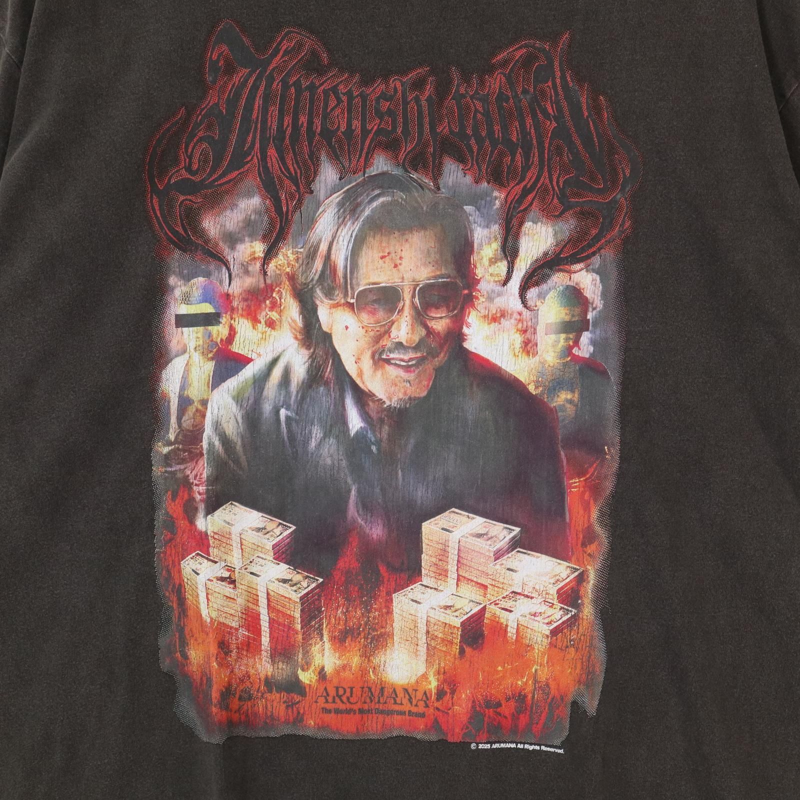 Netflix 地面師たち ハリソン山中 Tシャツ NETFLIX(ネットフリックス) / 「地面師たち」Original Graphic