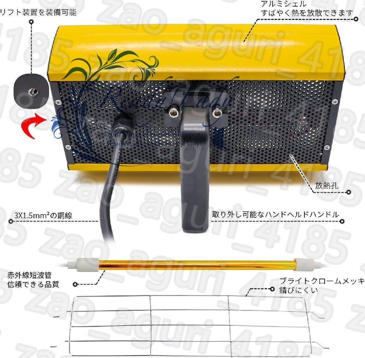 ハンドヘルド 高い熱効率