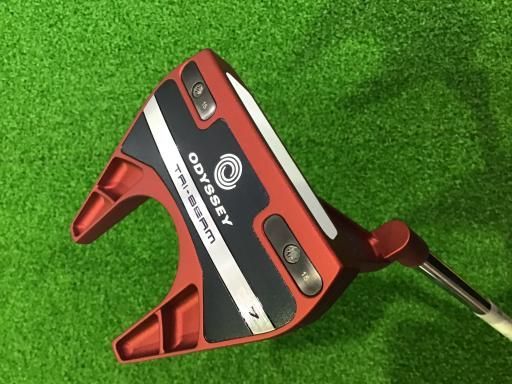 オデッセイ パター トライビーム 限定カラーモデル レッド 34インチ