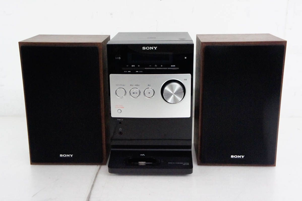 動作品】SONY ウォークマンドックコンポ CMT-S10 Bluetooth CMT-S10