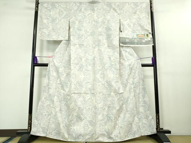 平和屋本店 上 本場大島紬 白大島 7マルキ 南島紀行 窪田織物謹製 証紙付き ♥ DZAB1161kh5 SMP1DAWEKUDUS_SCH_ID