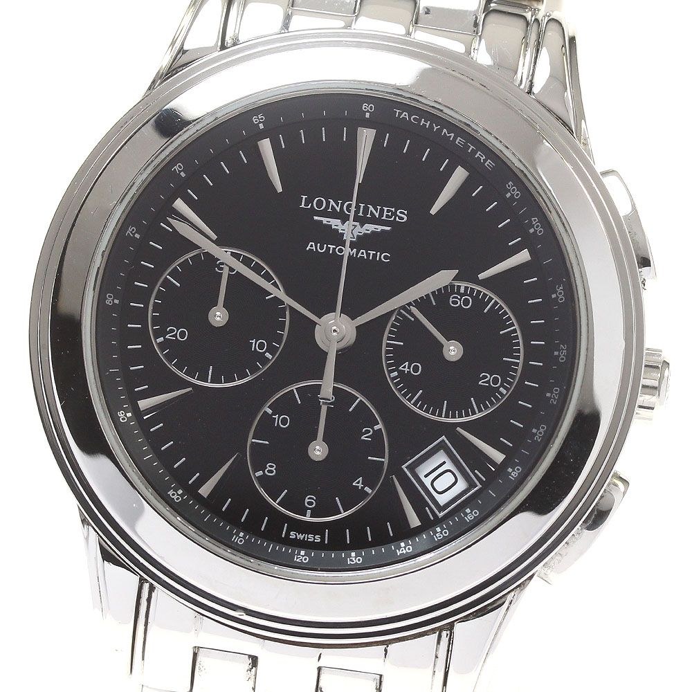 ロンジン LONGINES L4.718.4 フラッグシップ クロノグラフ 自動巻き メンズ_822725