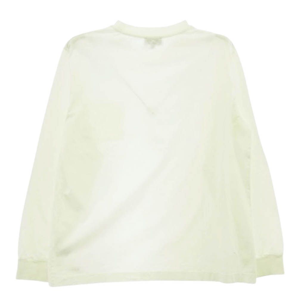 ＊汚れあり＊A.P.C. ホワイト 長袖 Tシャツ A.P.C. ホワイト長袖Tシャツ XS - メルカリ