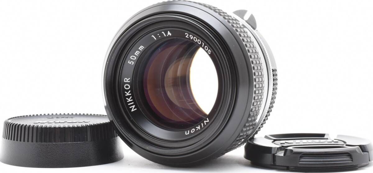 G25[6789F]☆美品☆ ニコン Nikon NIKKOR 50mm F1.4 非Ai