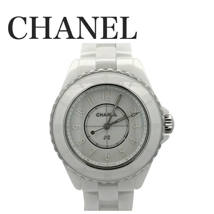 シャネル CHANEL H6345 J12 ファントム クォーツ レディース J12 ファントム - H6345 ホワイト クォーツ｜シャネル – oomiya