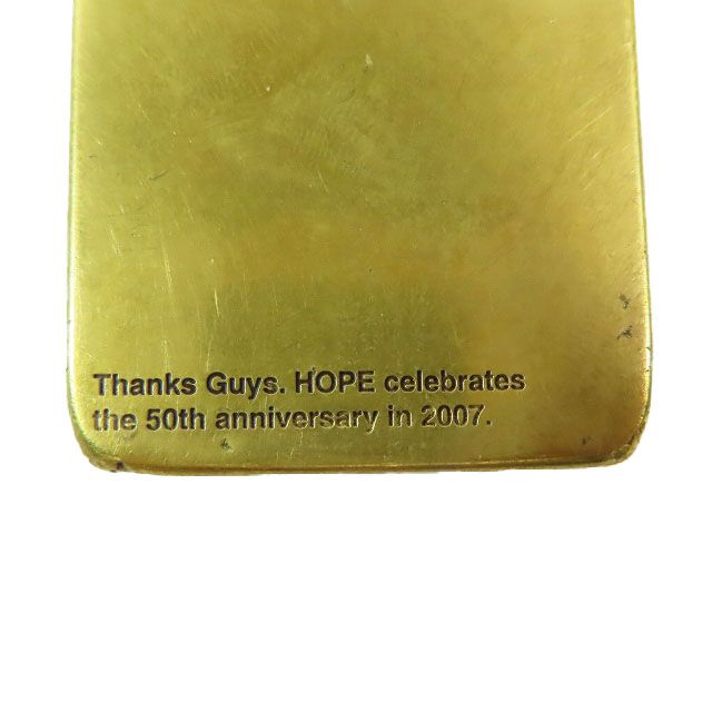 HOPE ホープ ZIPPO 50周年記念 限定ビンテージ 1941 ライター 金 ゴールド