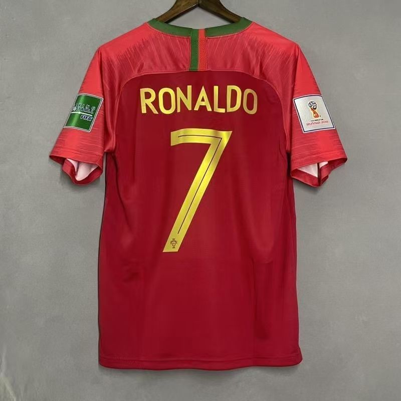 新品 2018 FIFAワールドカップ ポルトガル ホーム ユニフォーム ジャージ 7番 RONALDO