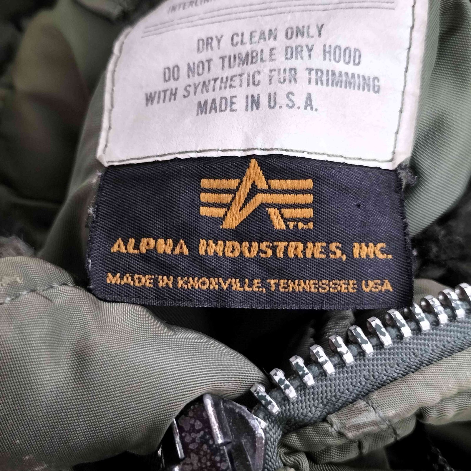 アルファインダストリーズ ALPHA INDUSTRIES USA製 90S IDEAL