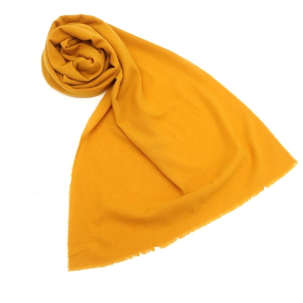 中古】アルテア Altea ウール マフラー ストール オレンジ【メンズ