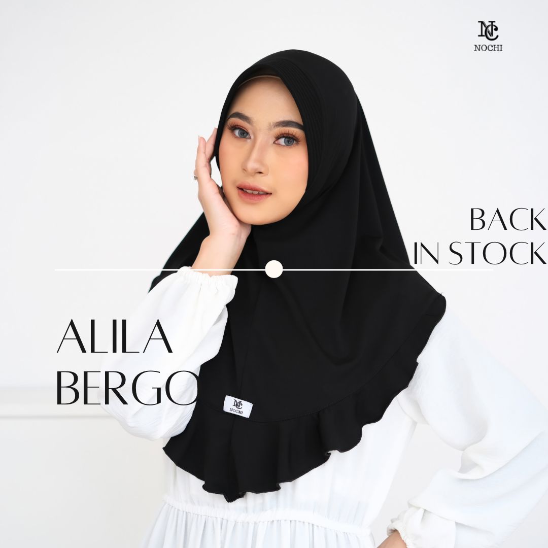 インスタントヒジャブ<br>Alila Bergo Sports Hijab Veil Instant