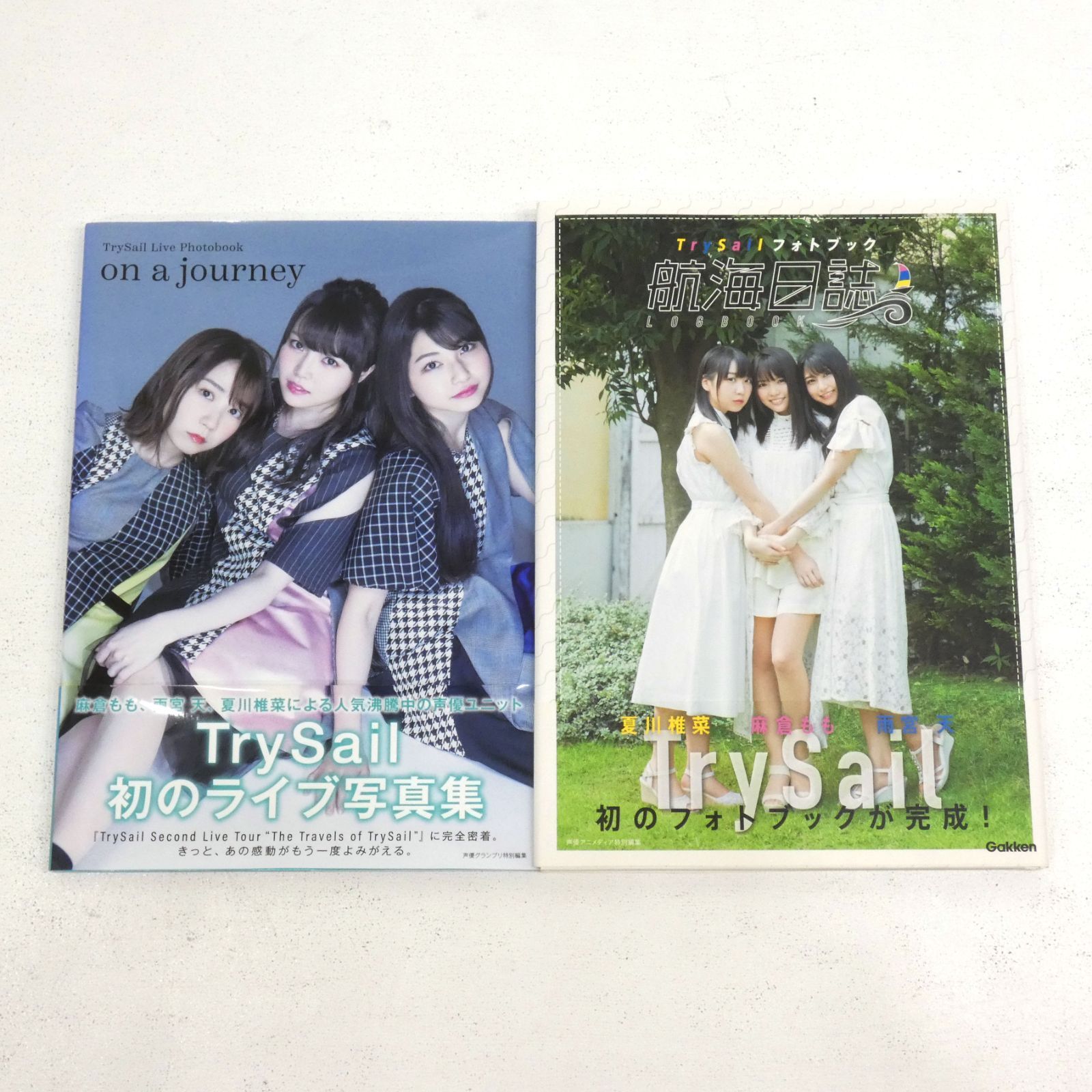 麻倉もも 夏川椎菜 TrySail 直筆サイン入り CDジャケット等 □2022.3.16 発売 麻倉もも・雨宮天・夏川椎菜「シャッフル