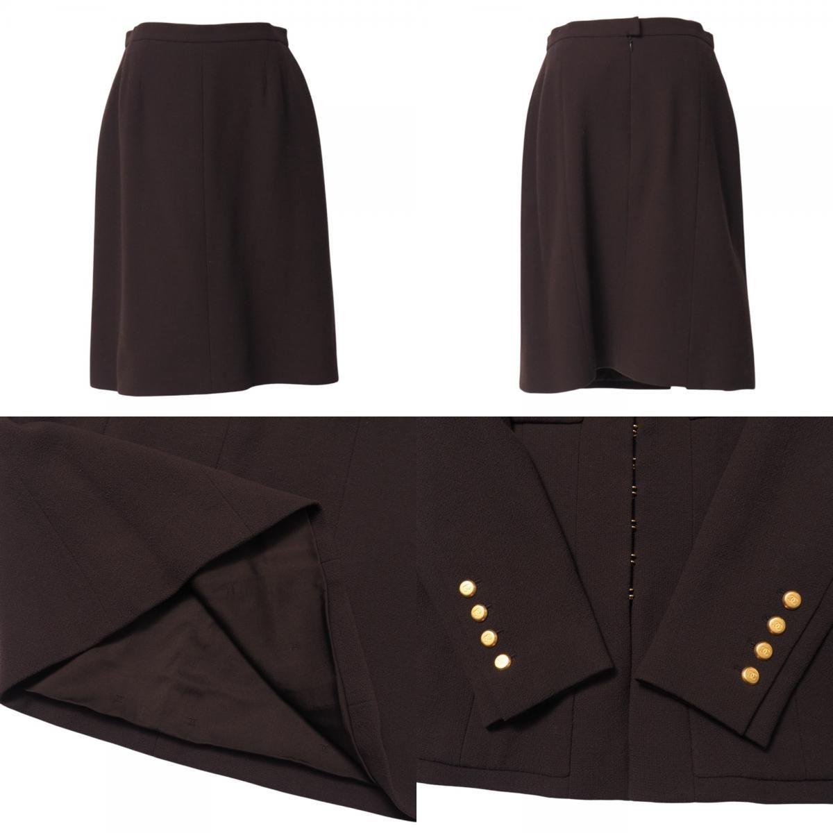 CHANEL シャネル ヴィンテージ スカートスーツ サイズ42 96A  